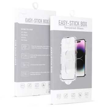 Hartowane szkło Full Glue Easy-Stick Box do IPHONE 15
