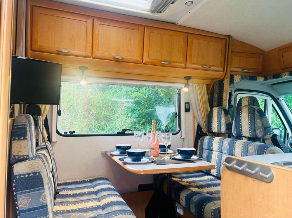 Kamper hymer Fiat 2.8jtd klima solary truma