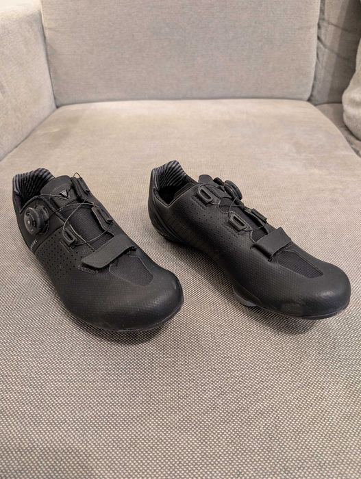 Calçado de Ciclismo de Estrada VAN RYSEL ROAD 520 Preto