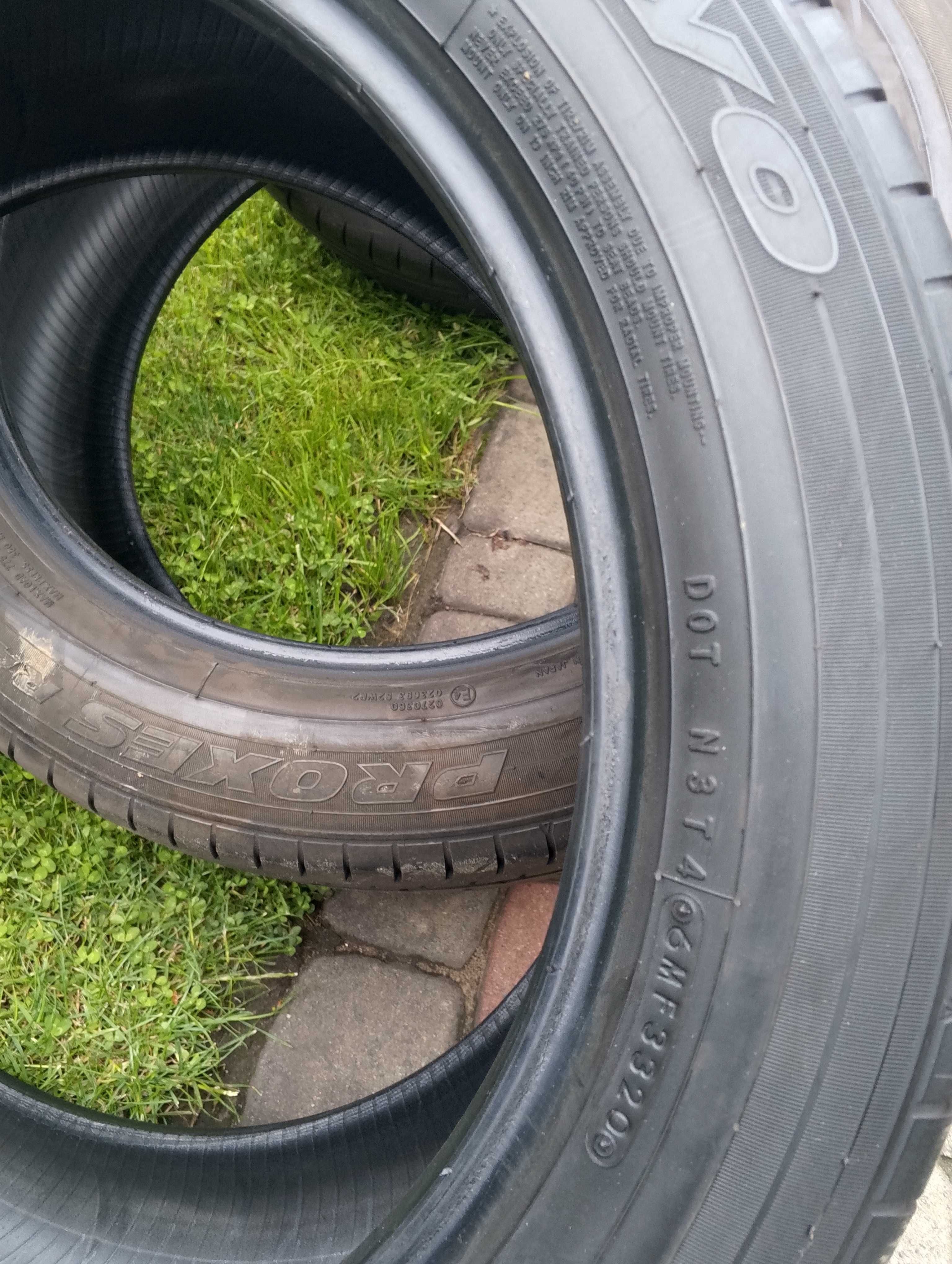 opony jak NOWE 2szt. 225/55/19 Toyo Proxes , 2020 rok