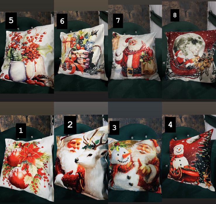 Poszewki świąteczne