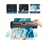Apritsce Laminator A3 Laminator 5 w 1 z folią do laminowania A3/A4/