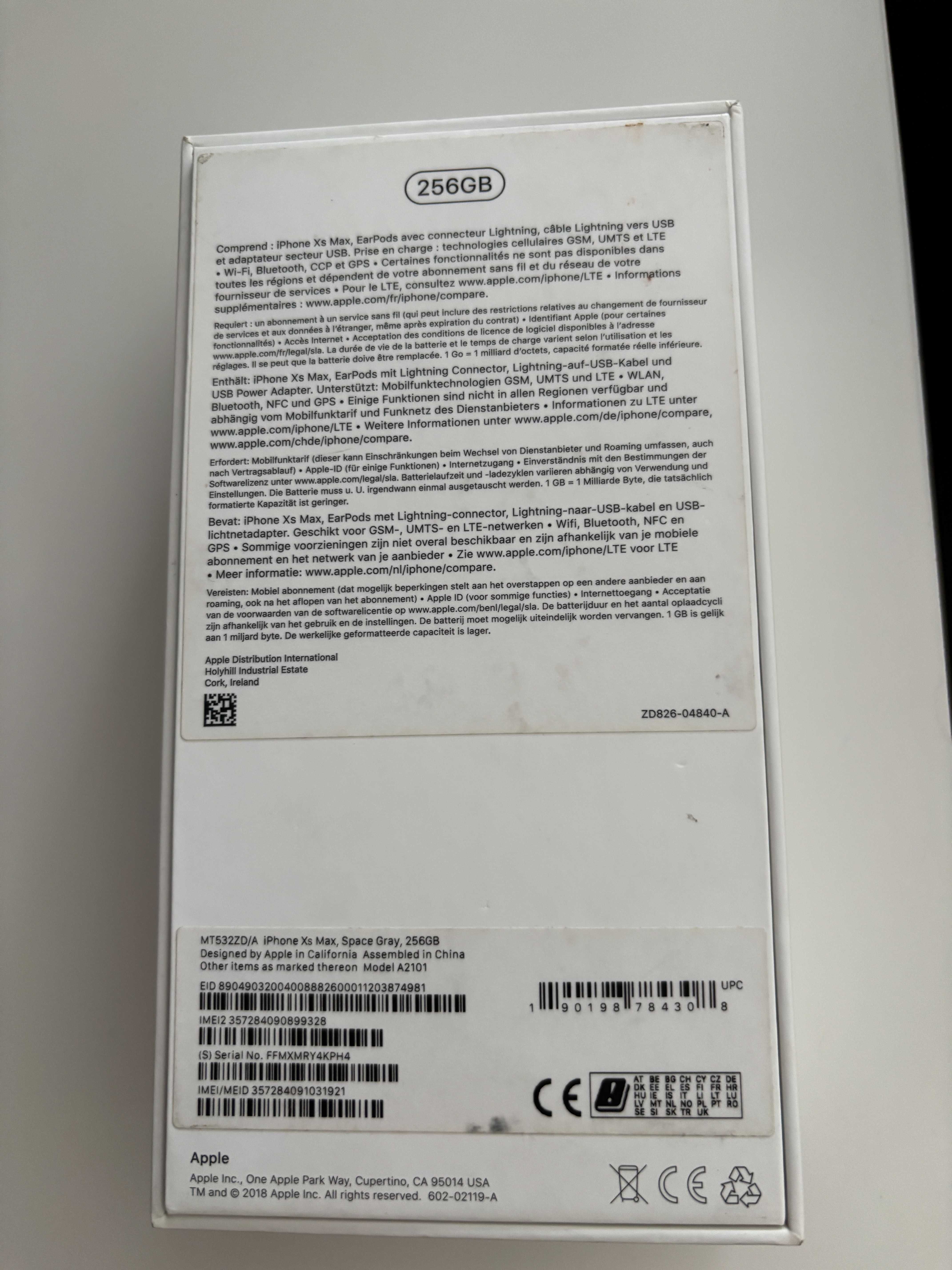 Iphone XS Max | 256 GB