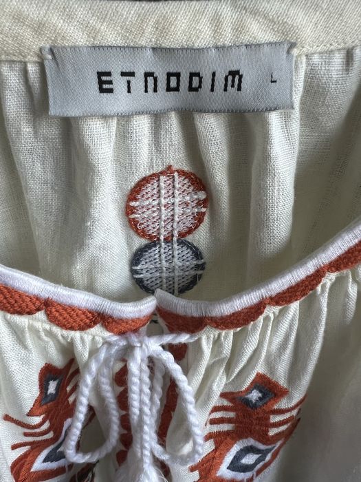 Вишита сорочка Etnodim  жіноча, вишиванка L (XL)