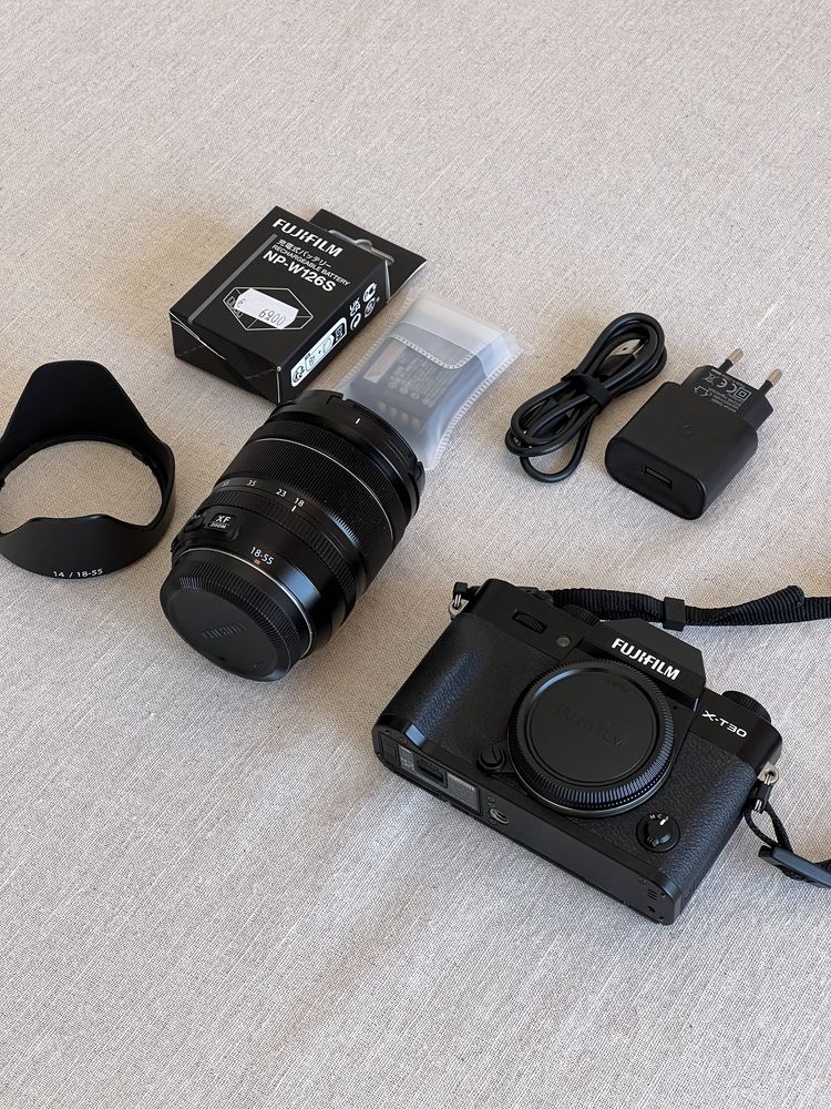 Camera FUJIFILM X-T30 II + XF18-55mm F2.8-4 R LM OIS Kit