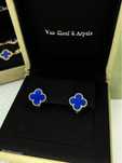 Серьги в стиле VanCleef  Vintage Alhambra золото