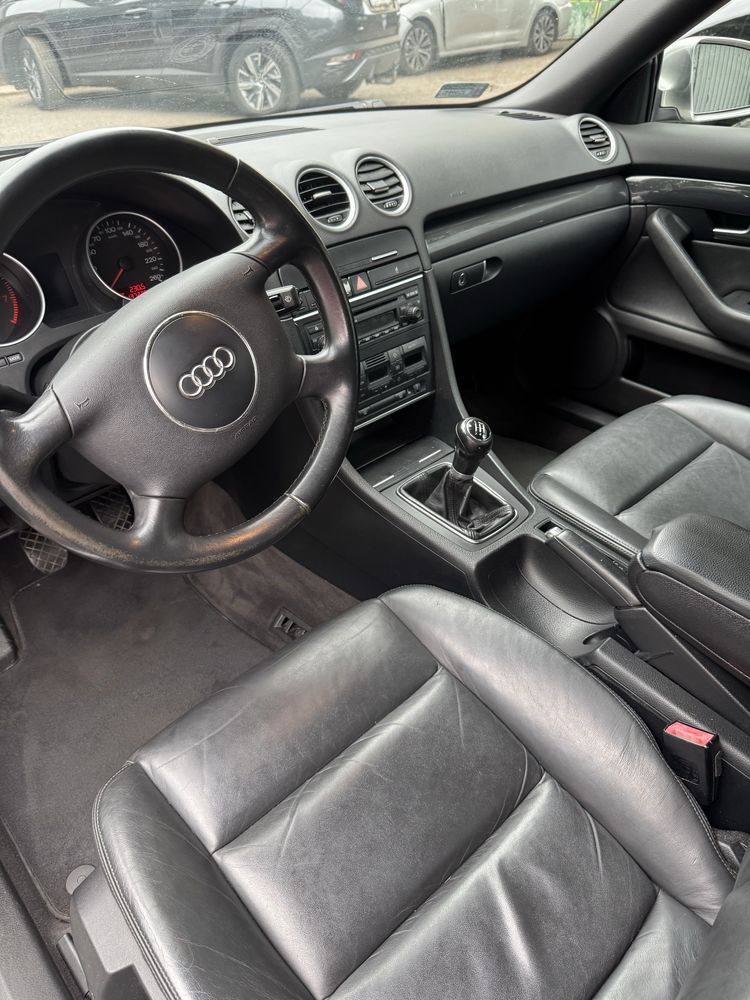 Audi A4 b6 cabrio 2.0 benzyna, niski przebieg, w dobrym stanie