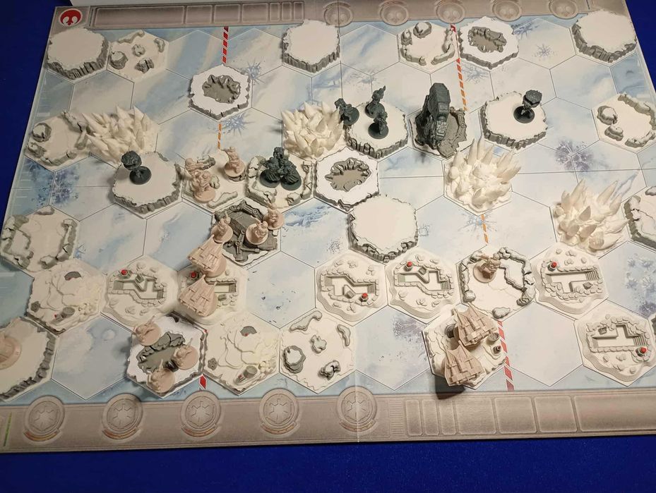Bitwa o Hoth - zanaczniki 3D + insert gratis!