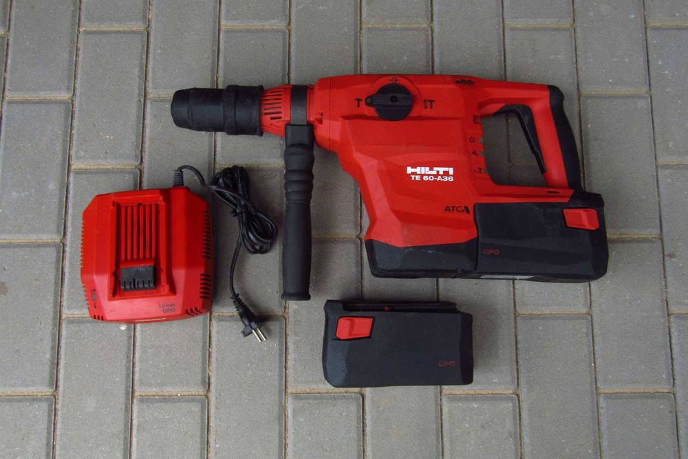 Młotowiertarka Akumulatorowa HILTI TE 60-A36  2X 9.0Ah