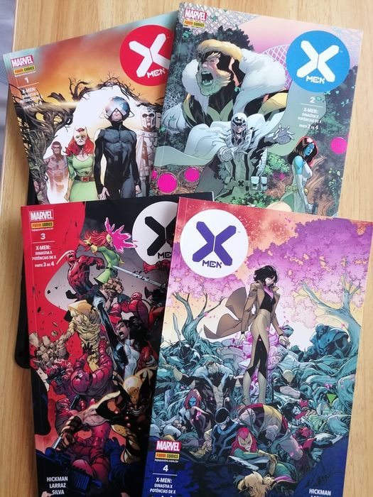 X-Men Série em 4 volumes