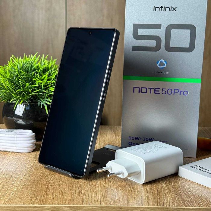 НОВИЙ Смартфон Infinix Note 50 Pro 12/256Gb Shadow Black