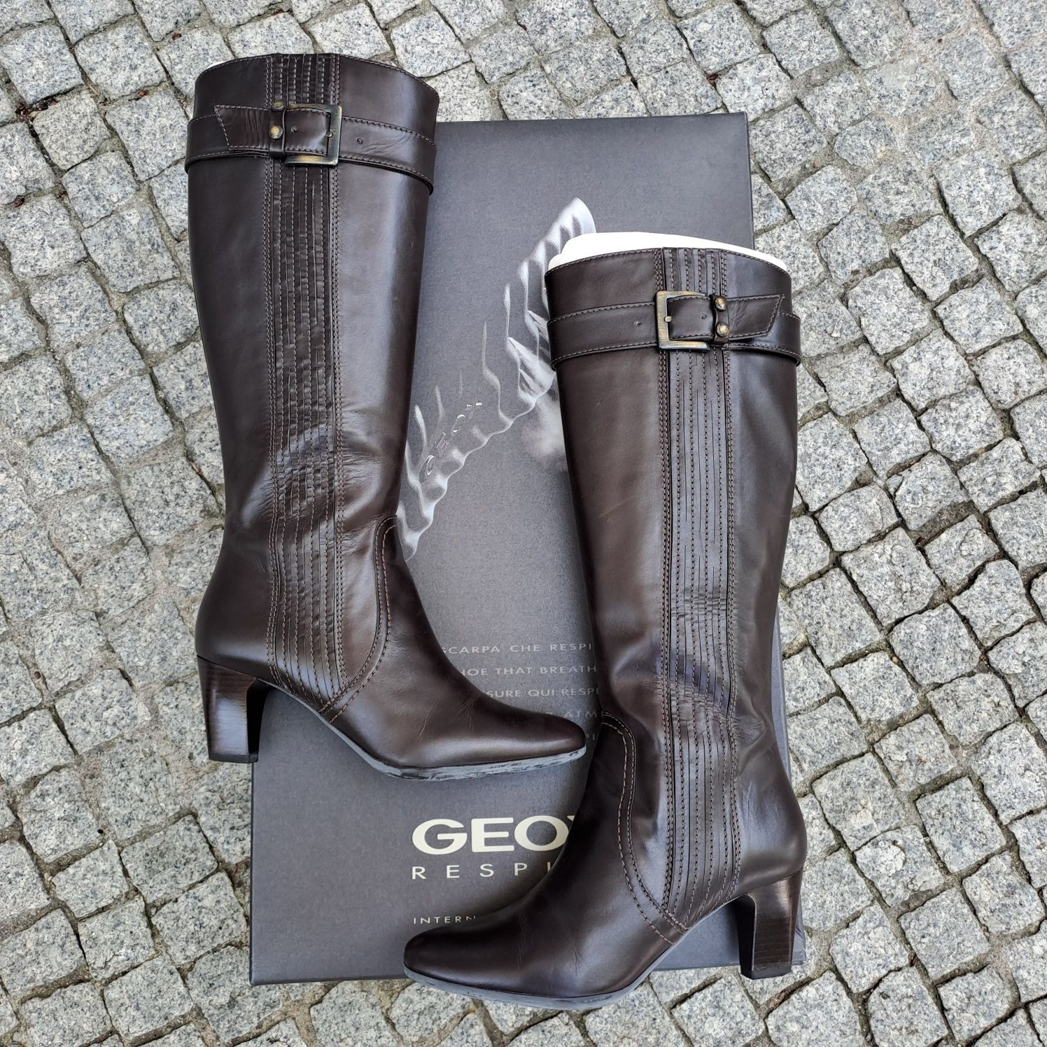 Botas GEOX Cano Alto 36 - Novas