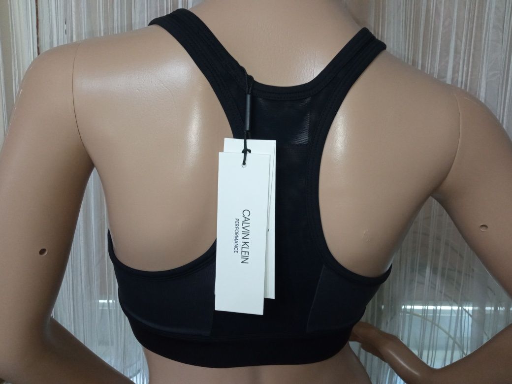 Biustonosz top sportowy damski Calvin Klein rozm XS