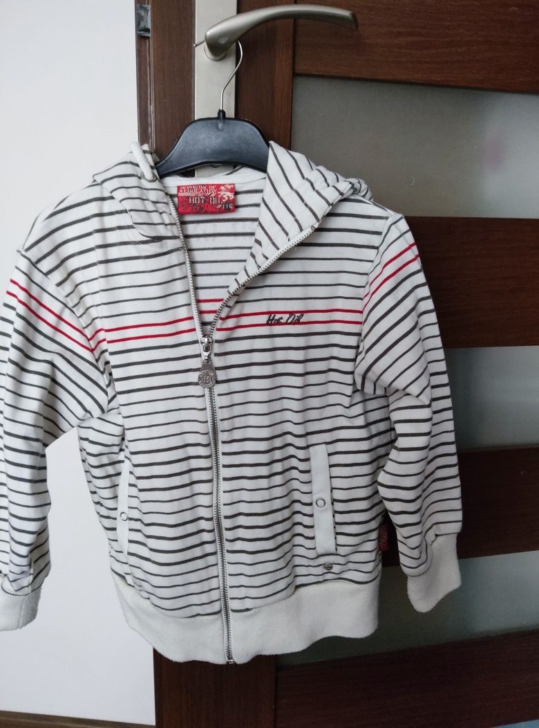 Bluza chłopięca w paski rozmiar 116. Polecam