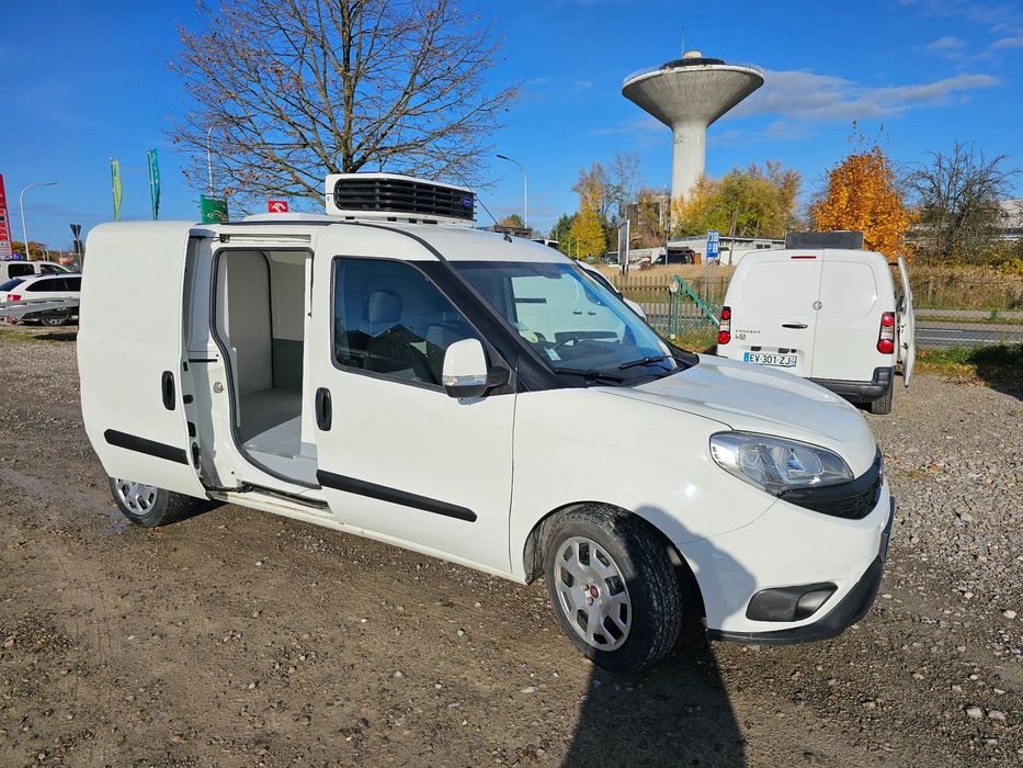 Fiat DOBLO LONG CHLODNIA MROZNIA CARRIER KLIMA EURO6  35500 bez podatku chlodzi grzeje
