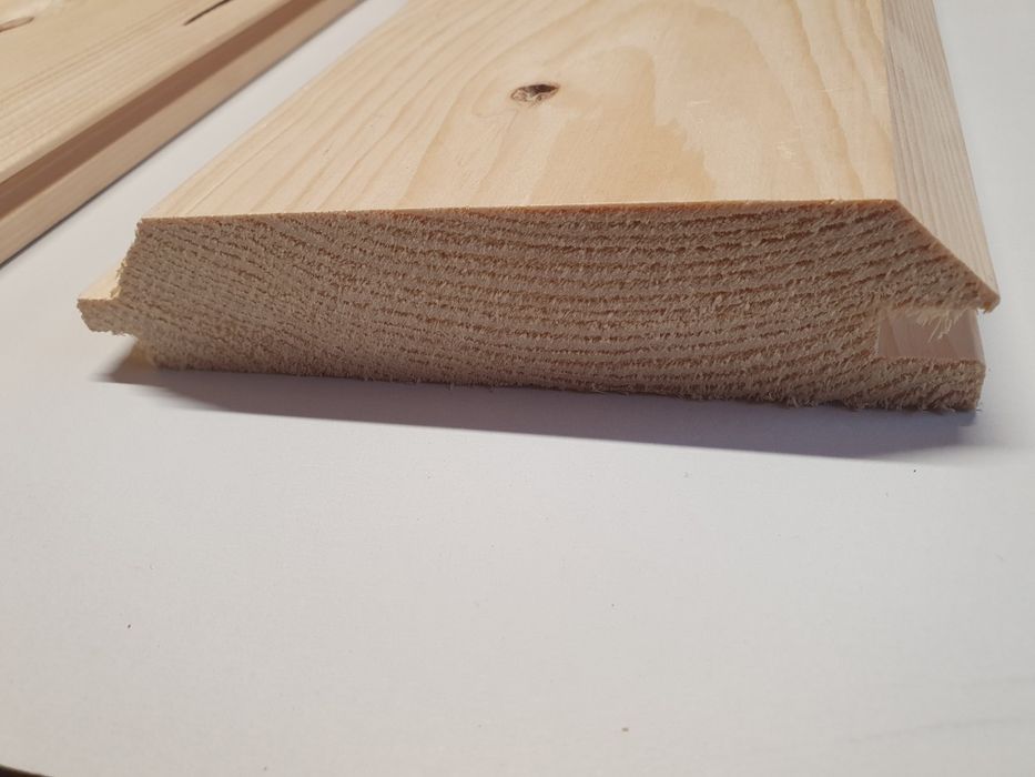 Deska elewacyjna imitacja bala lub płaską na twoją elewację Trakstyl