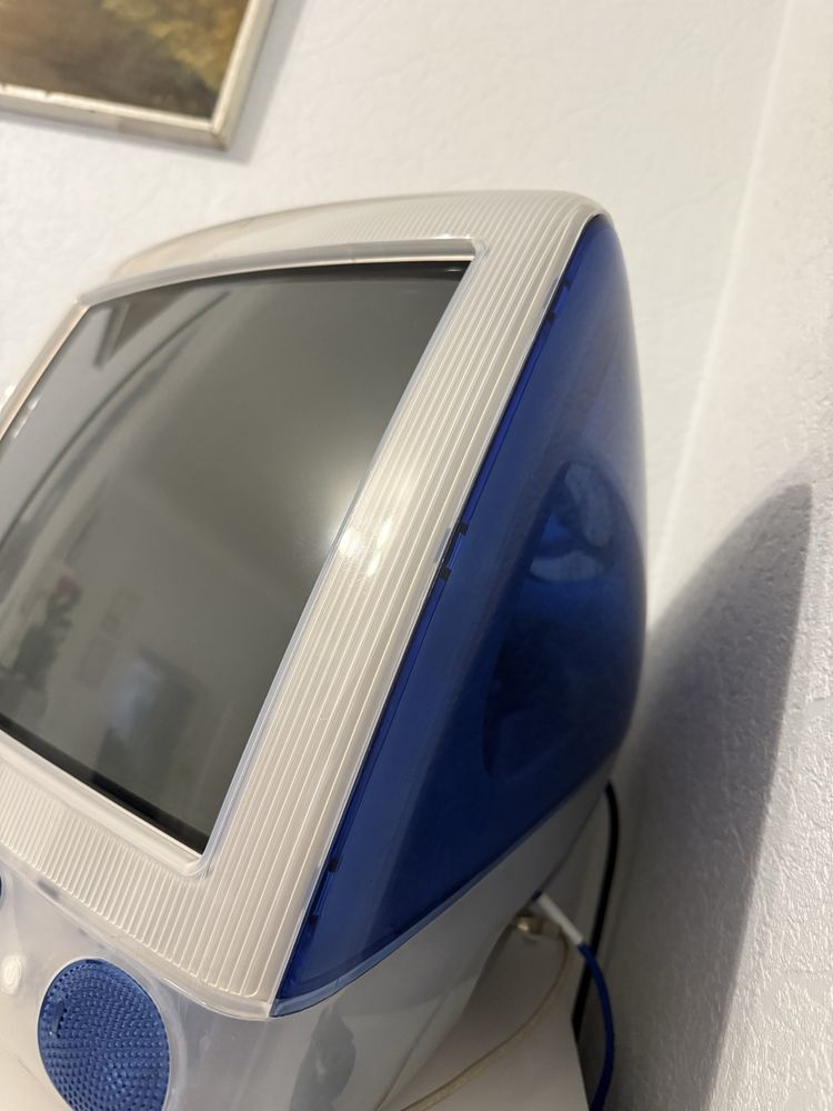 Imac Apple niebieski