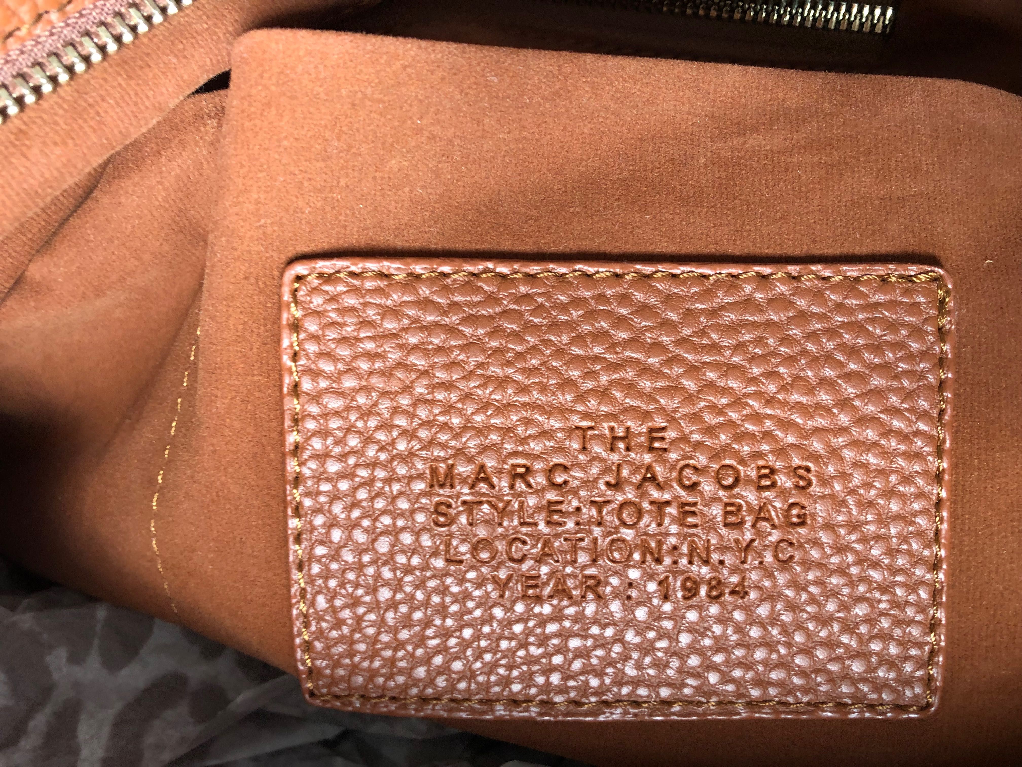 Torebka Tote Bag Marc Jacobs nowa camel bardzo duża XL okazja