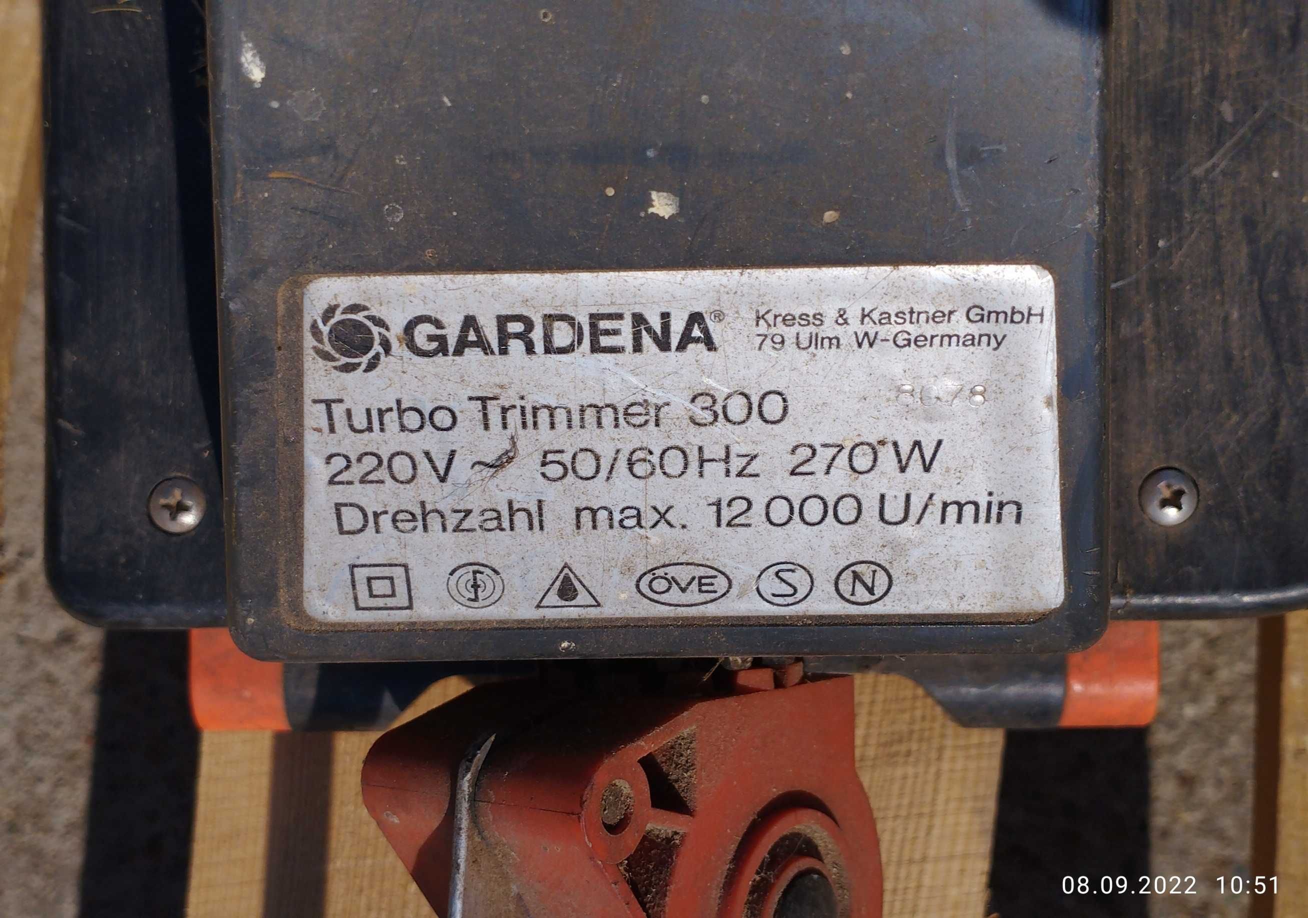 Podkaszarka Elektryczna Gardena Turbo Trimmer 300