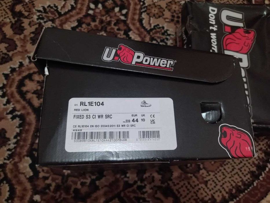 Будівельні черевики, з металевим носком,  U.Power