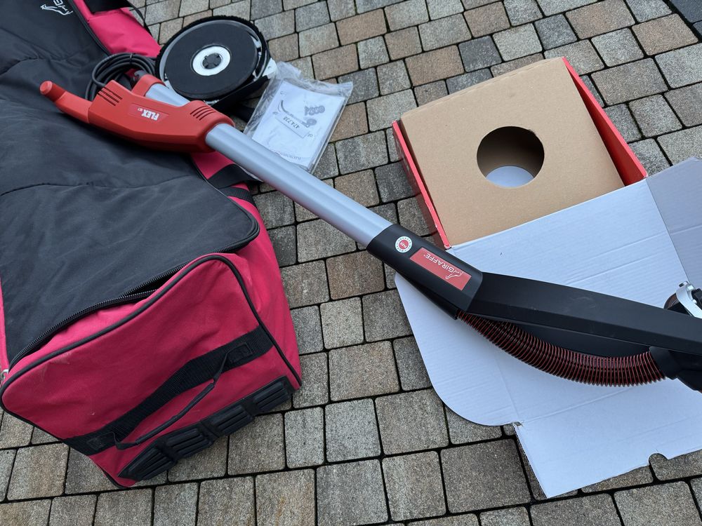 Nowa Żyrafa FLEX GE7 nowy model głowica ścięta do gładzi makita bosch