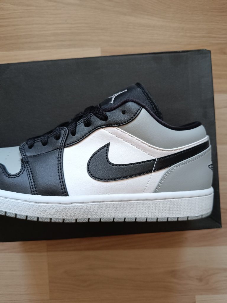 Buty męskie Nike Air Jordan 1 Low Shadow Toe Szare r. 45