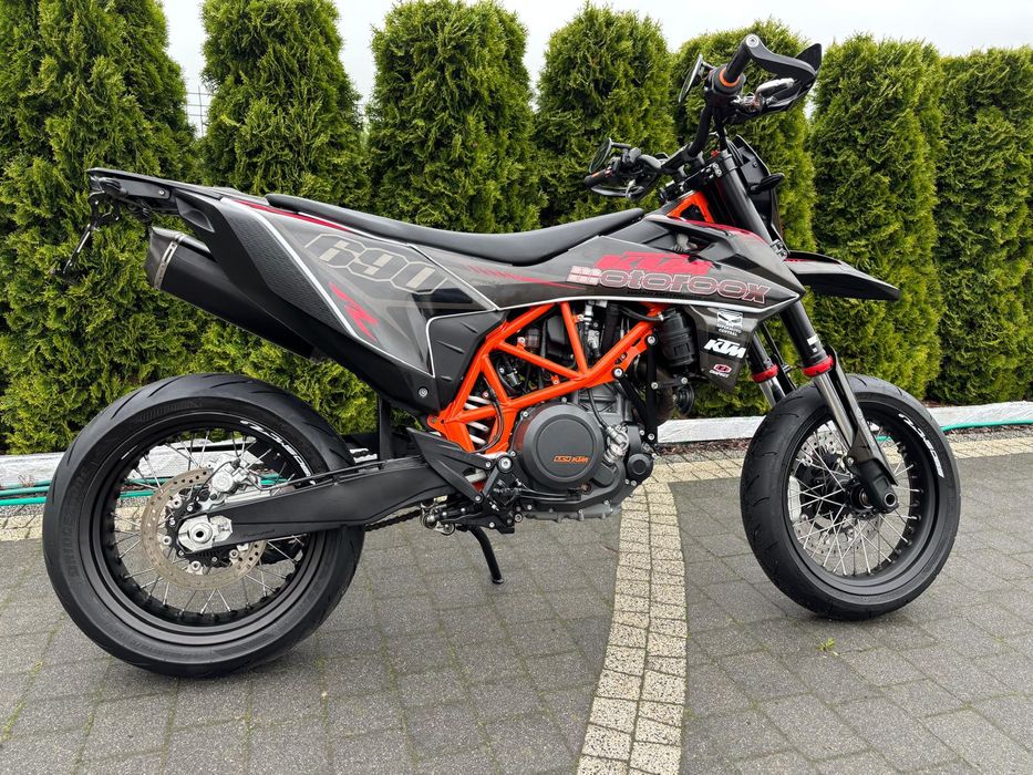 KTM SMC 690 R 8500 km A2 19r bdb serwis