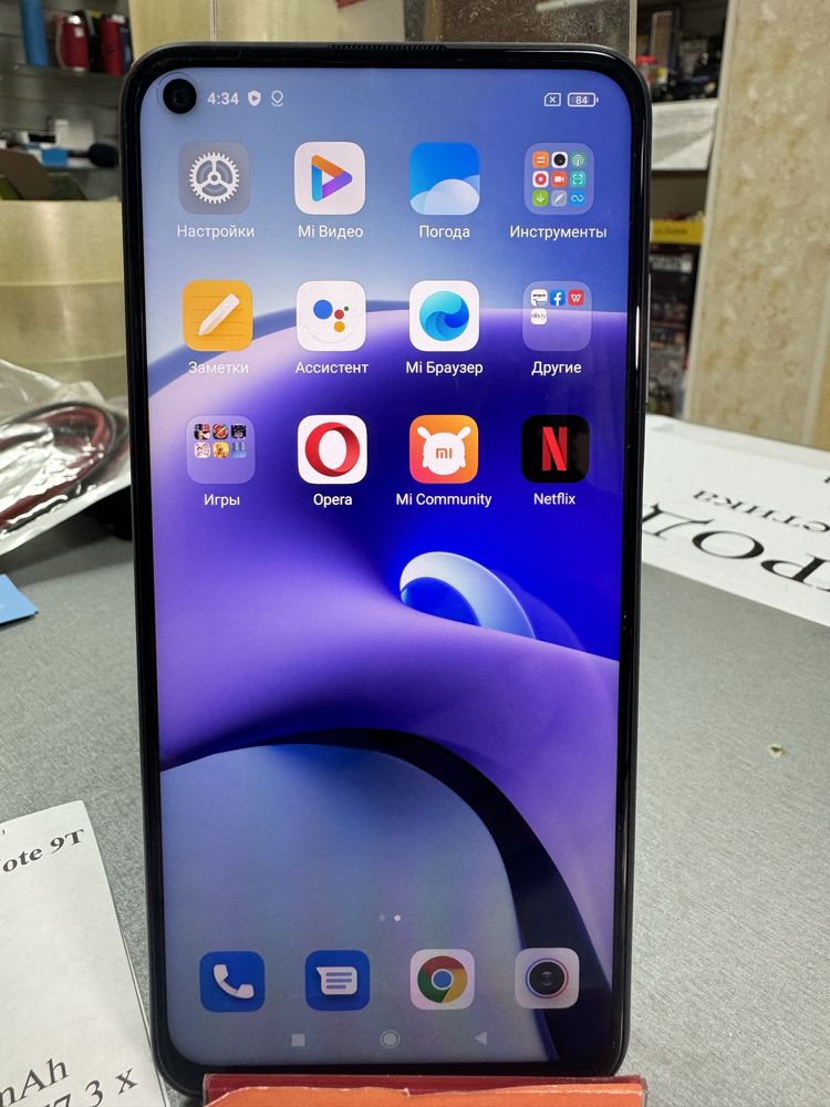 Смартфон Xiaomi Redmi Note 9T 4/128GB Nightfall Black