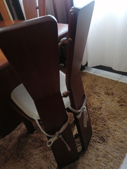 Mesa sala com cadeira pode fazer uma oferta para ver se é negociável