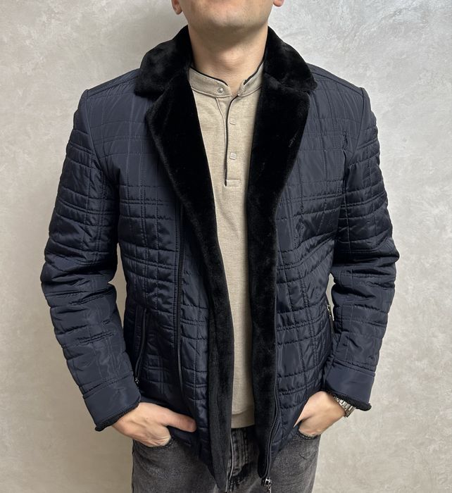 Нарядна зимова куртка чоловіча на зиму недорого ідеальний стан пуховик