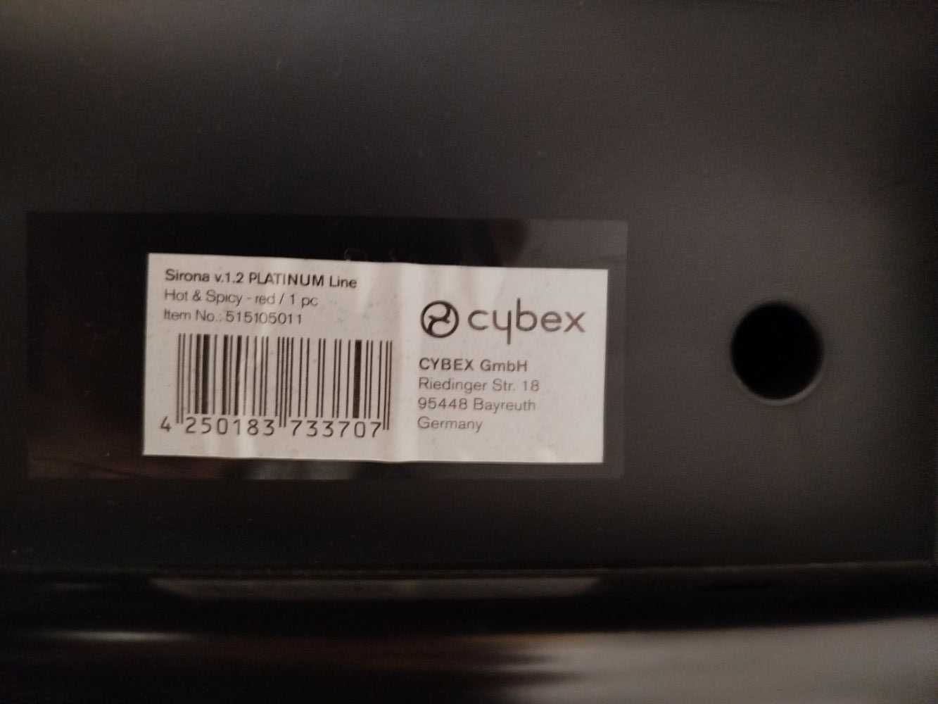 Cadeira Auto isofix Cybex Sirona