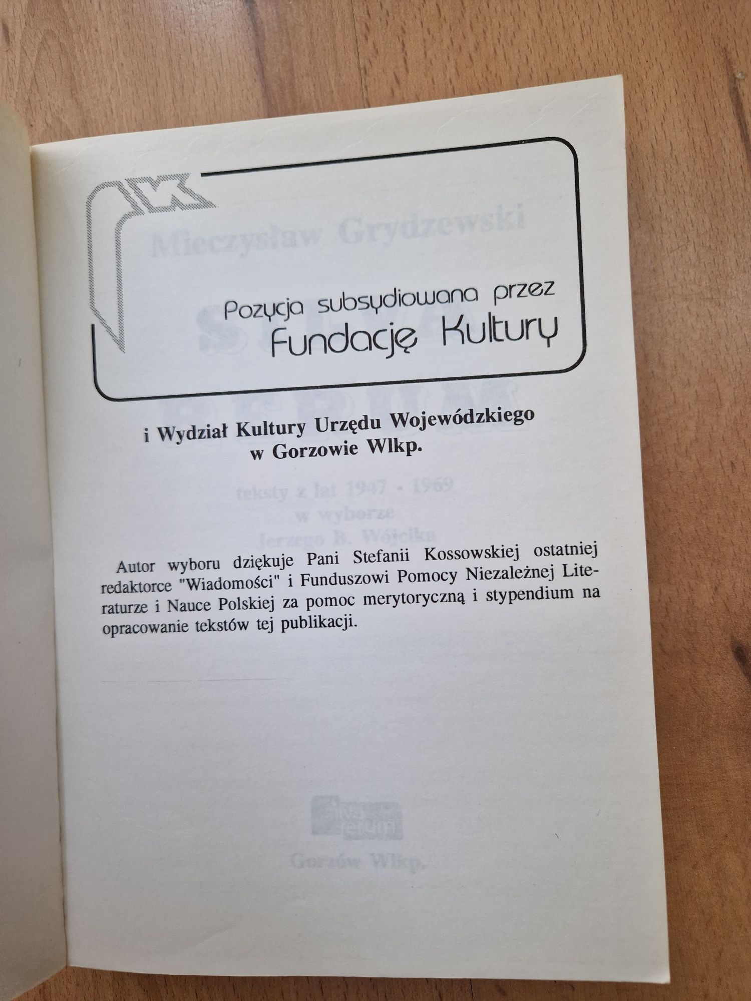 Silva Rerum. Teksty z lat 1947 - 1969 - Mieczysław Grydzewski