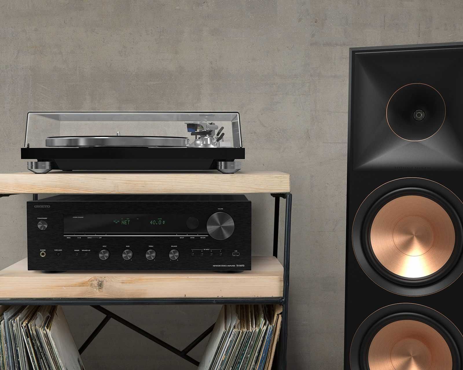 Klipsch RP-8000F II Gen Kolumny Amplituner Onkto TX 8470 HDMI SKLEP