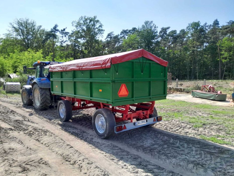 Przyczepa d 50 d 47 hl hw brandys 12 t ładownosci