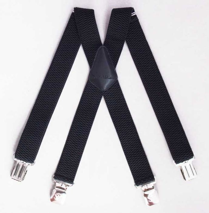 Мужские подтяжки широкие Paolo Udini / чоловічі посилені підтяжки