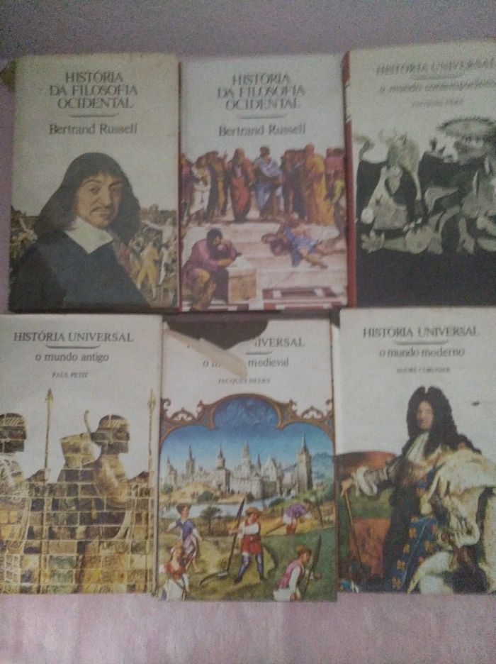 Livros juvenis (áreas Ciências e História)