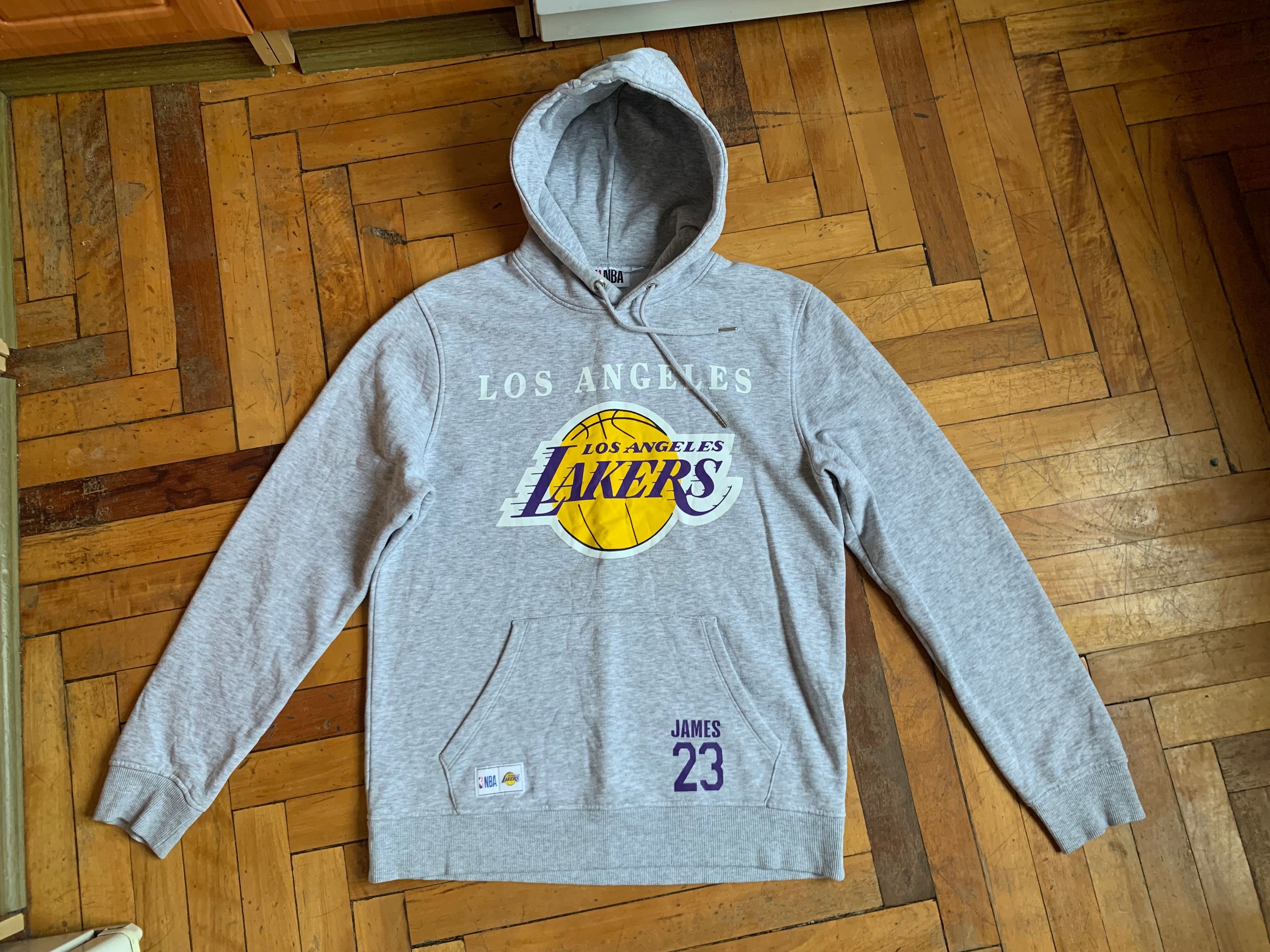 Как новая баскетбольная кофта NBA Los Angeles Lakers Lebron Lames 23