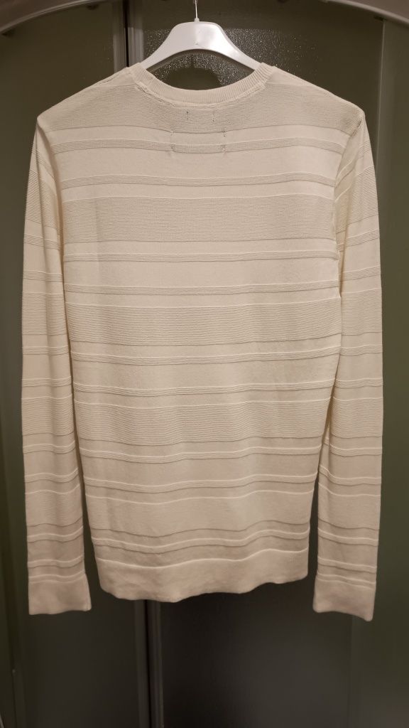 Abercrombie & Fitch  Amerykański sweter z bawełny Pima, Roz. S/M
