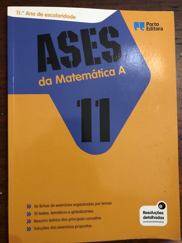 Ases da matematica A 11 ano Porto Editora