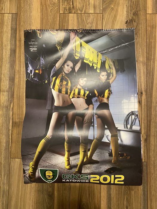 GKS Katowice kalendarz 2012 modelki unikat