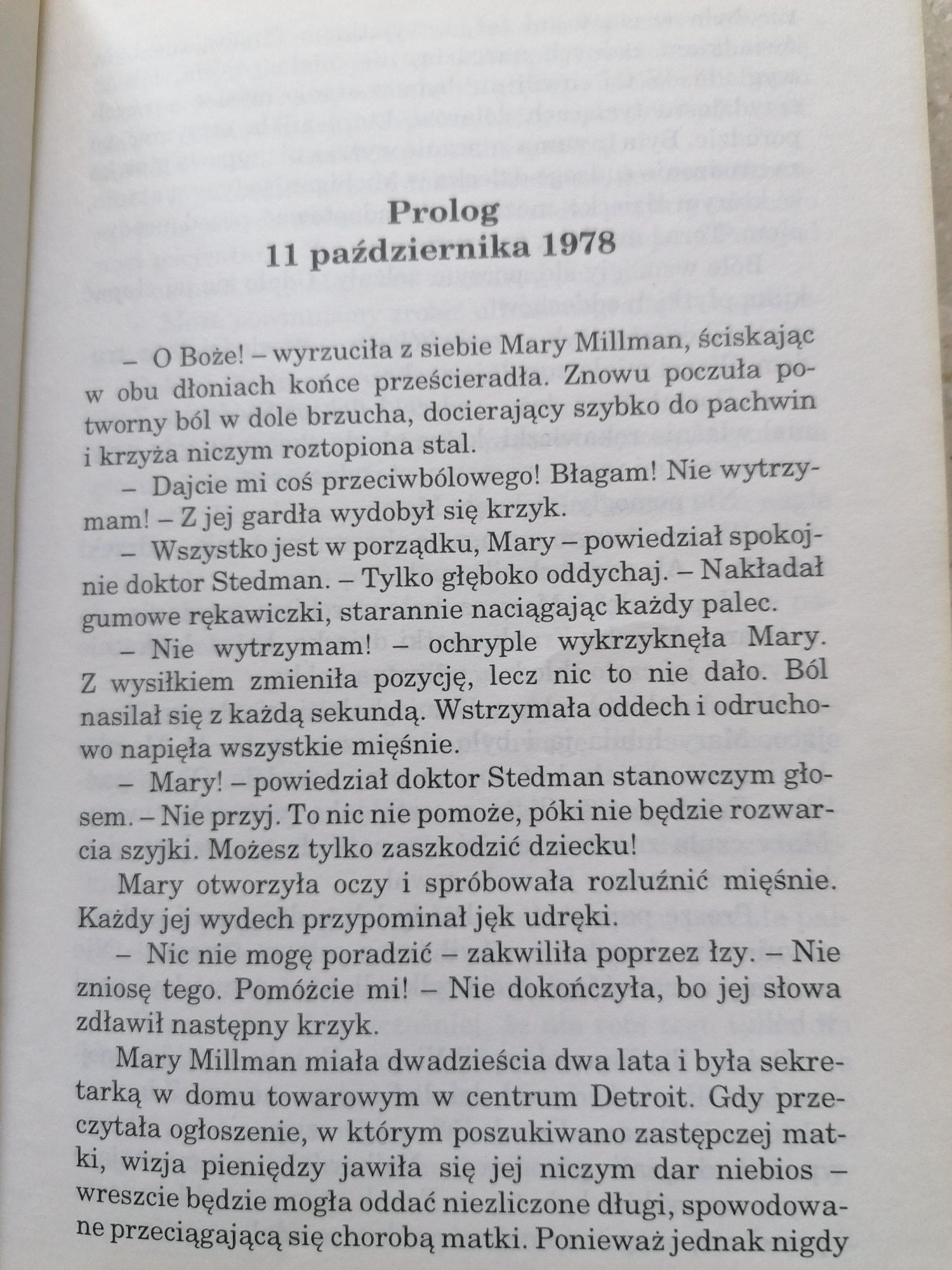 Książka, thriller Mutant