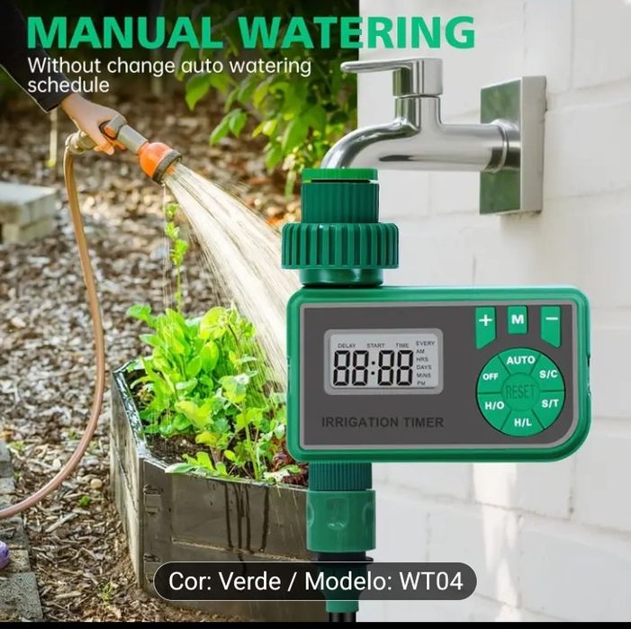 Temporizador inteligente para rega