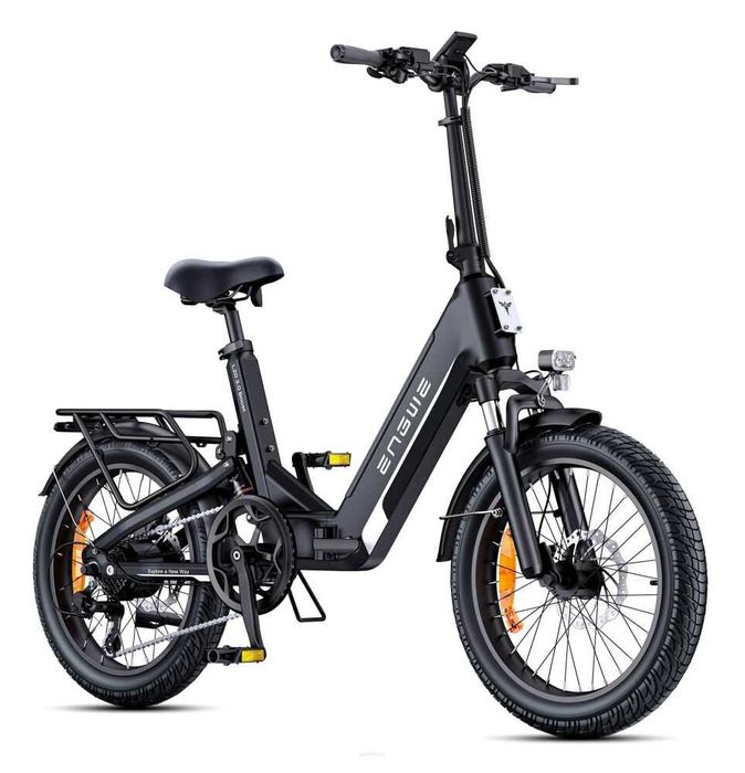 Rower elektryczny składany ENGWE L20 3.0 Boost (20'') black 250W
