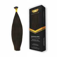 Pasemka Keratyna Ringi włosy naturalne europejskie 40cm 10x0,7