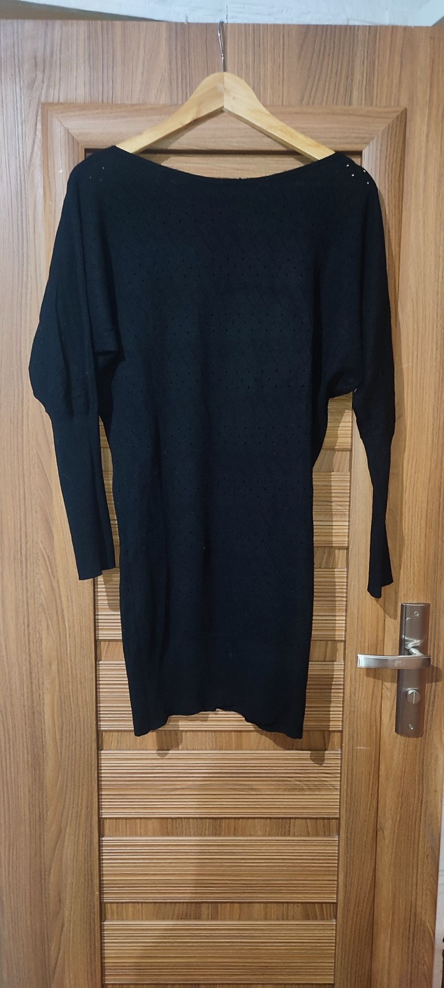 Tunika czarna rozm L -XL wymiary na fotkach