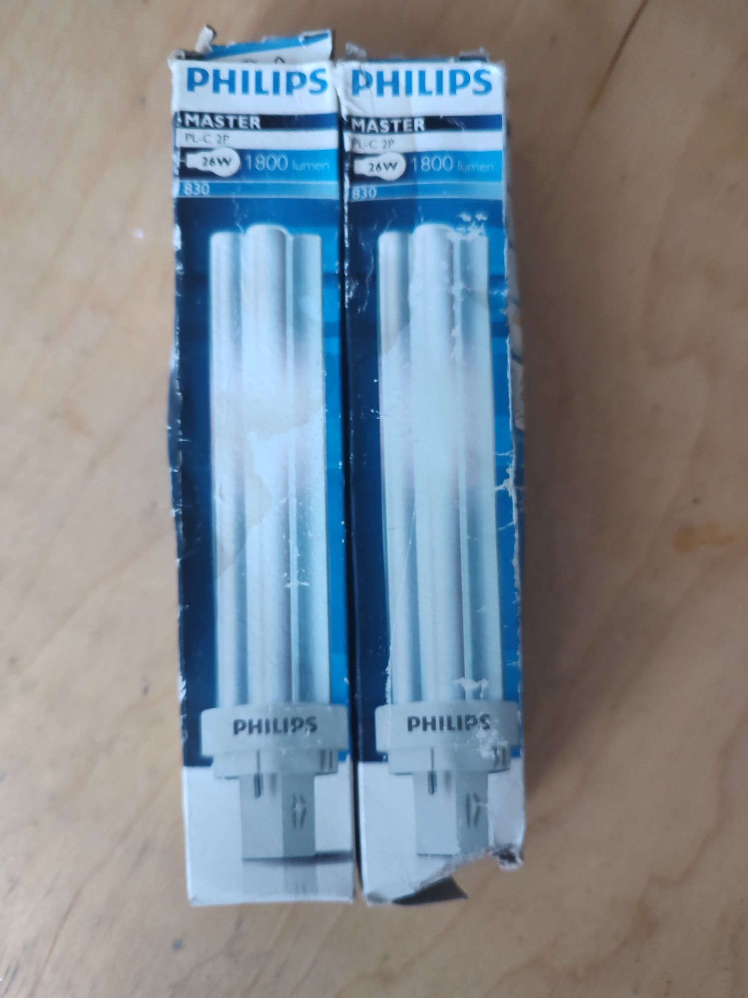 2xPhilips żarówka master PLC 1800lumen