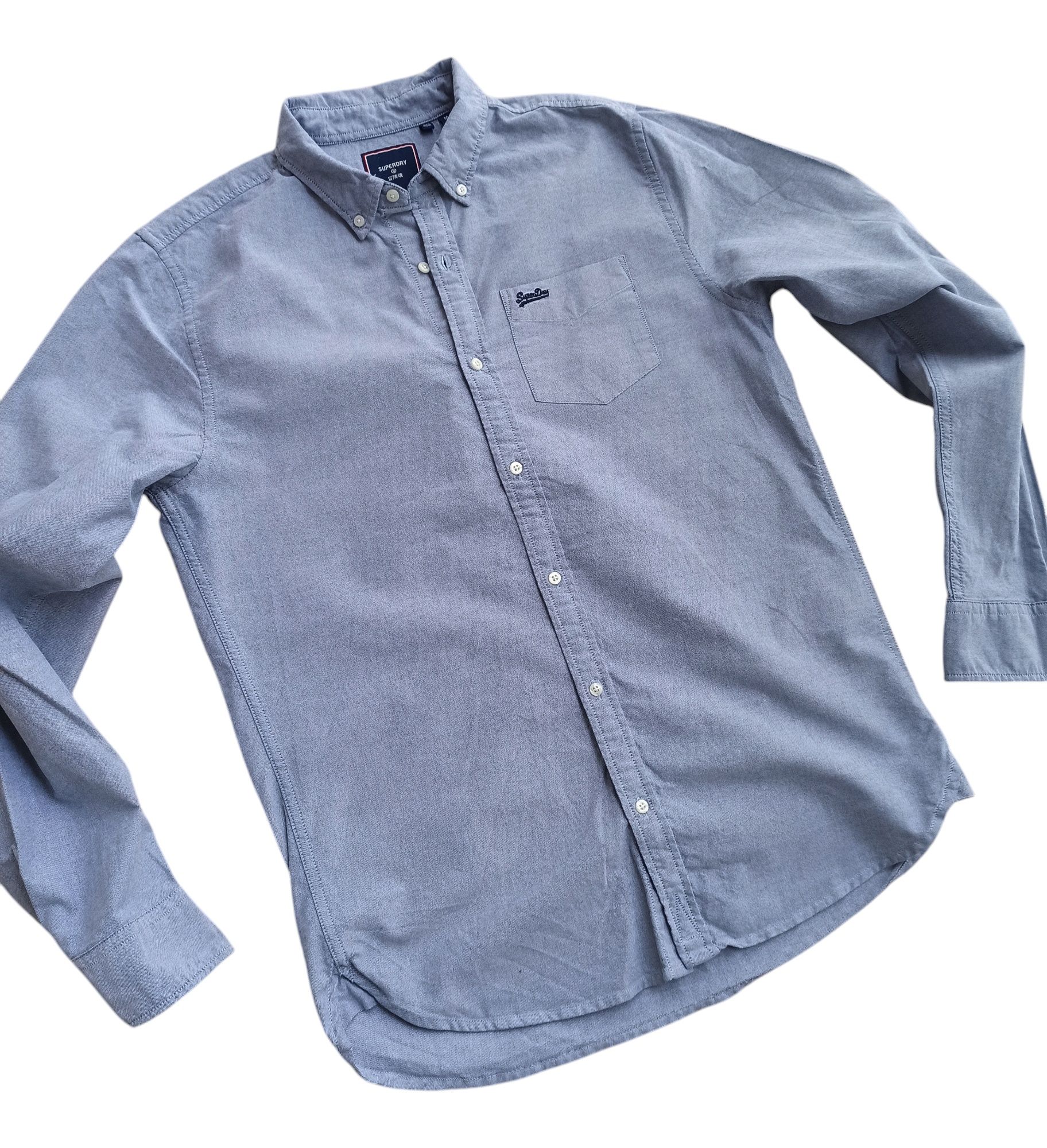 Superdry  Super  dry  oryginalna nowa  koszula  szara  rozmiar  M