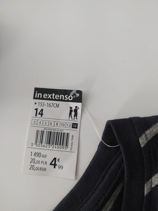 Bluzka męska z długim rękawem   S