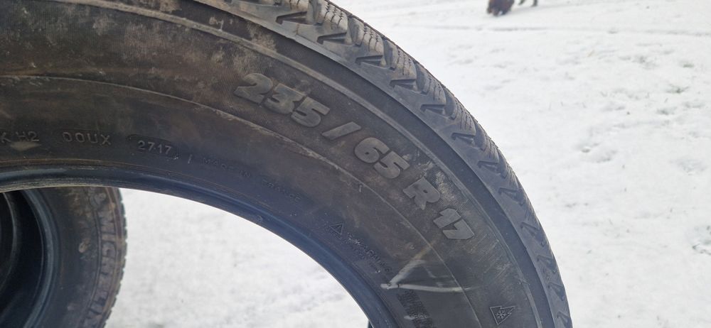 4 opony 235/65/17 Michelin Latitude Alpin 2017 rok 5mm zima zimowe