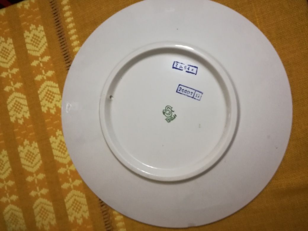 Декоративная тарелка СССР